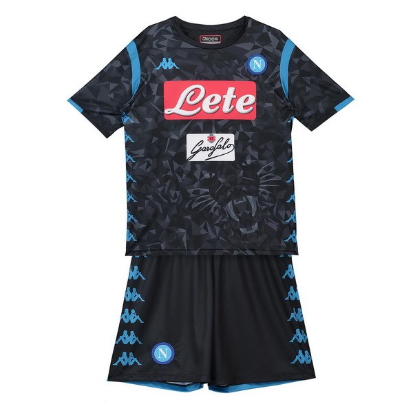 Camiseta Napoli Segunda Niño 2018-2019 Negro